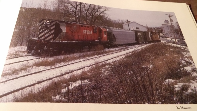 CN CP Diamond, PHL&amp;B Station site, Winter 1985 - Copy
