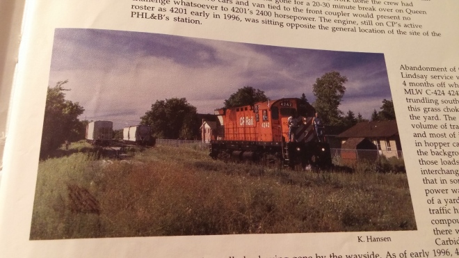 CP yard, North passing siding, 1987 - Copy
